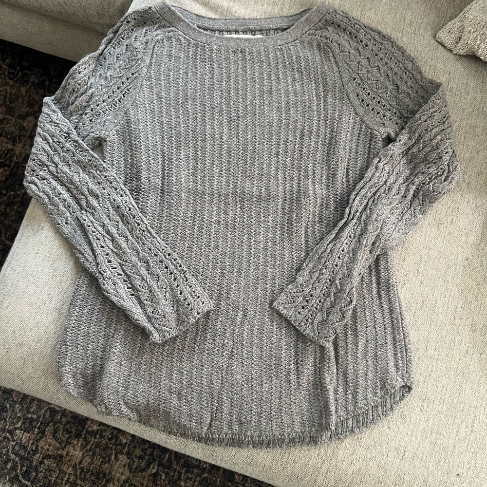 Gray LOFT Women's Sweater
